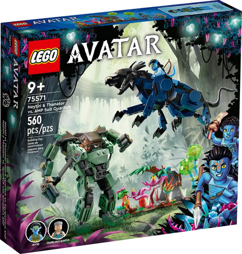 Lego 75571 Avatar Neytiri Y Thanator Vs Quaritch 560 Piezas