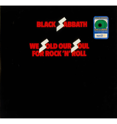 Black Sabbath We Sold Our Soul For Rock N Roll Green Vinilo