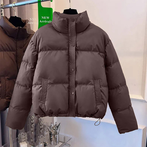 Chaqueta De Invierno B Para Mujer Con Capucha, Cintura Y Abrigo So 8007