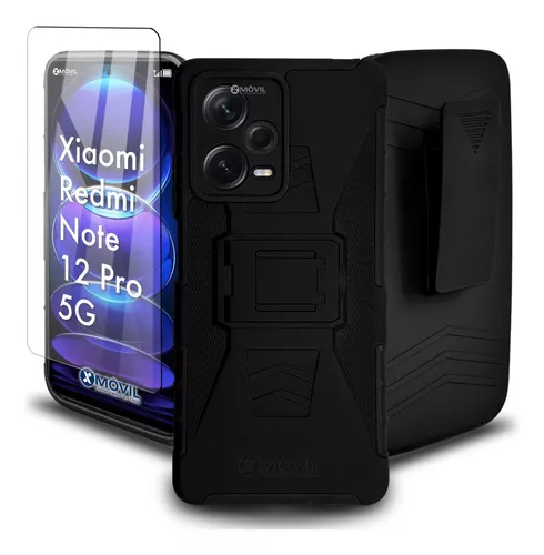 Funda Xiaomi Redmi Note 12 Pro 5G - Square Liquid Premium - Negro