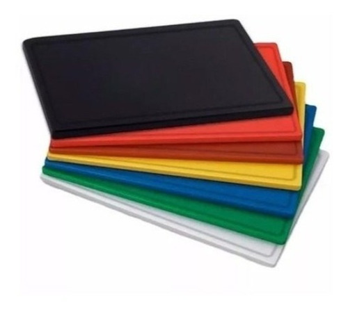 Imagen 1 de 4 de Tabla Picar Grande Cocina Corte 40x60 Cm Varios Colores