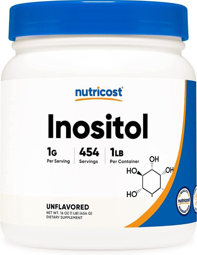 Inositol 1g 454 Servicios Nutricost