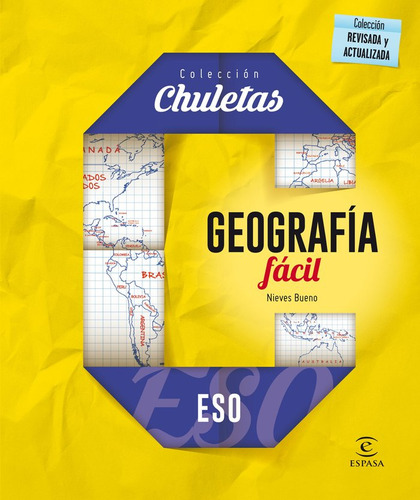 Geografãâa Fãâ¡cil Para La Eso, De Bueno, Nieves. Editorial Espasa En Español