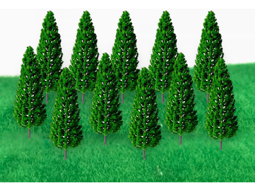 Modelo De Escultura De Árboles , 10 Piezas, Árboles , Mesa