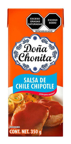 Salsa Doña Chonita Chile Chipotle 350g