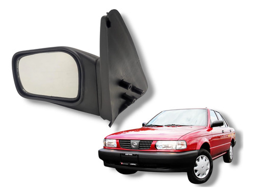Espejo Nissan Tsuru Iii Izquierdo Mod. 1992 Al 2017