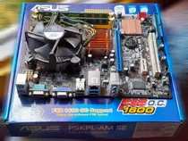 Comprar Combo Mother Asus Lga775 + Pentium Dual E5200 + Ddr2 4gb Marrón Oscuro