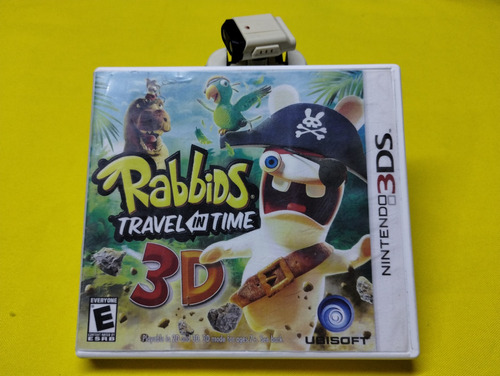 Rabbids Travel In Time 3ds Nintendo 3ds *portada Custom*