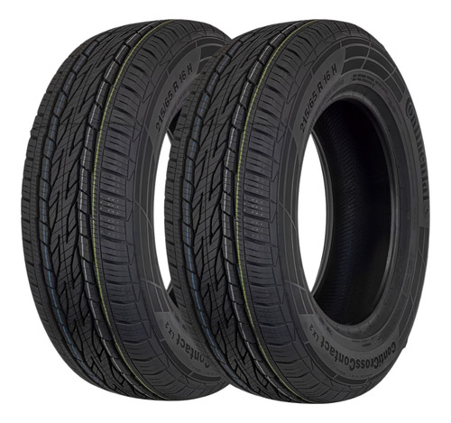 2 Pneu 215/65r16 Conticrosscontact Lx 2 Continental Aro 16