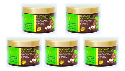 5 Pza Tratamiento Antioxidante Macadamia & Karité 280 Nekane