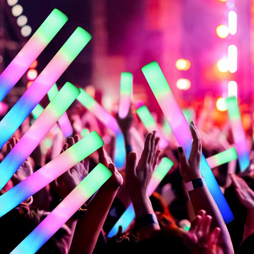 Mrolaorl Foam Glow Sticks-100 Pcs Glow In The Dark Party Sup