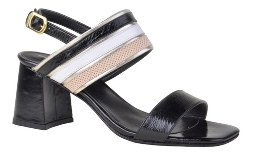 Sandalias De Día Fiesta De Mujer De Cuero Candela - Ferraro