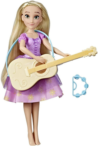 Boneca Princesa Rapunzel Com Violao Disney F3391 Hasbro