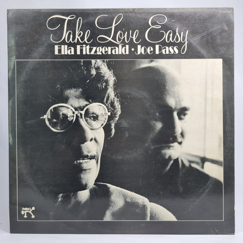 Lp Ella Fitzgerald - Joe Pass - Take Love Easy