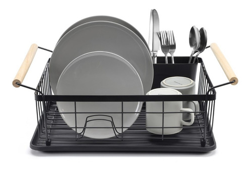 Imagen 3 de 10 de Seca Platos Escurridor Casa Secado Lavado Plato Con Bandeja