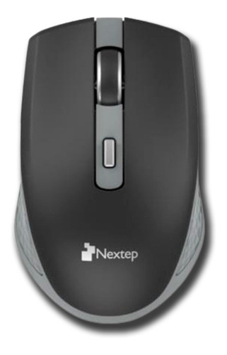 Mouse Nextep Inalámbrico Recargable 1600dpi Óptico Neg /vc Color Negro