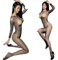 Comprar Body Sexy Brillante Con Aceite Bodystocking Brillante Body C
