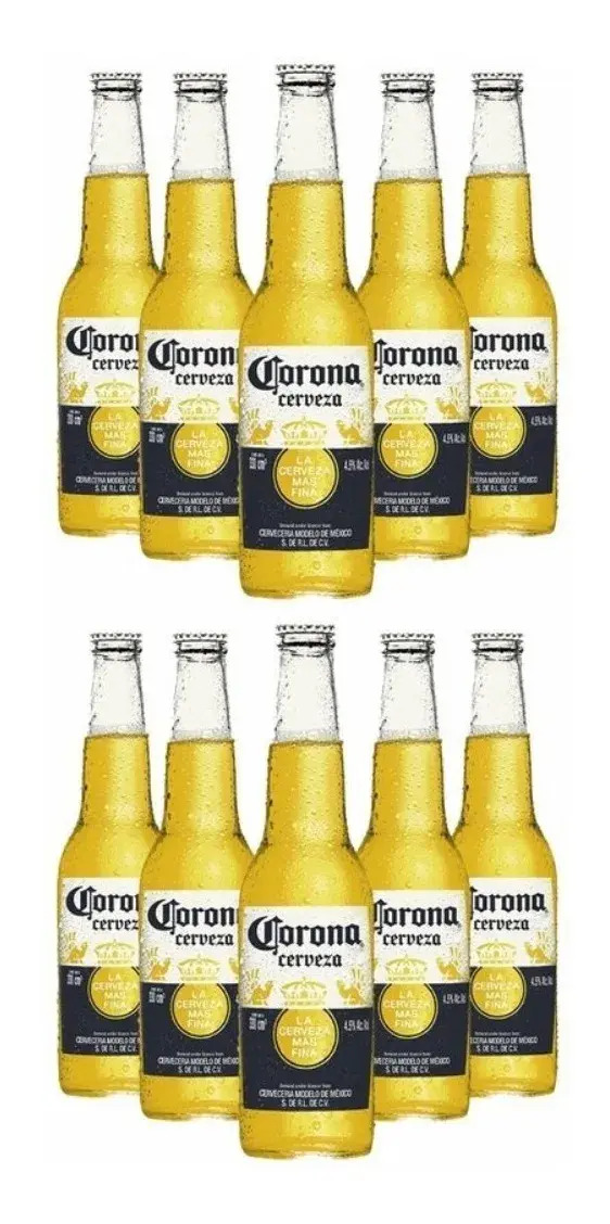 Cerveza Corona Porrón 330ml Pack X12