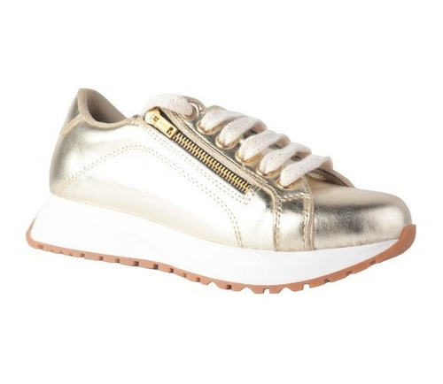Imagen 2 de 9 de Zapatillas Urbanas De Mujer De Cuero - Marion - Ferraro