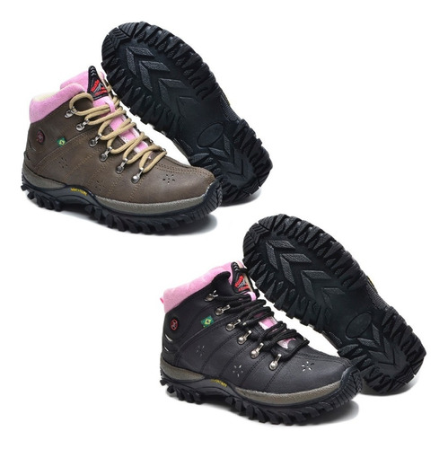 Kit 2 Pares Bota Feminina Boot Adventure Atacado Promoção