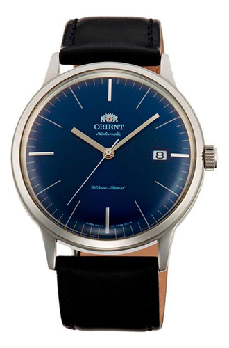 Relógio Orient Bambino Automático Azul - Fac0000dd0 D1px