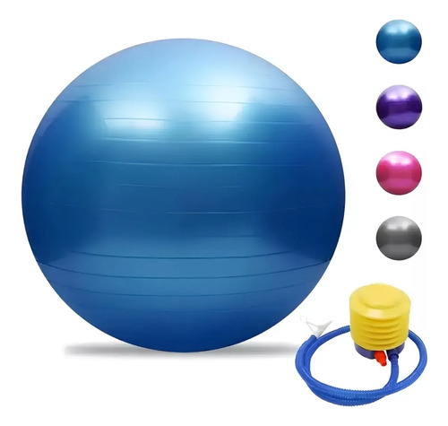 Oferta Pelota Balon 75 Cm Pilates Yoga +inflador Pelotas