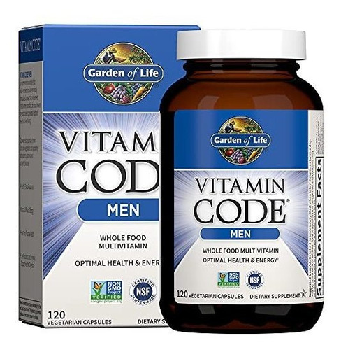 Garden Of Life Vitamina Code Multivitamínico Para Hombres, M