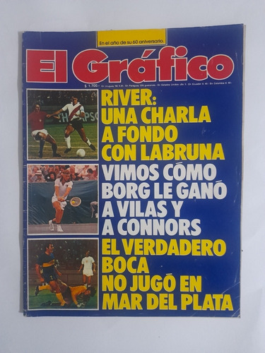 El Grafico 3097 Boca 2 Checoslovaquia 3 , Campanino