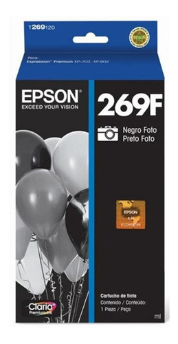 Cartucho Epson T269 Negro Photo Original Expression Xp-702