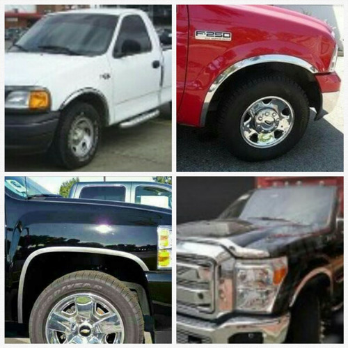 Aros Guardabarro En Acero Silverado, Super Dutty, Triton X2