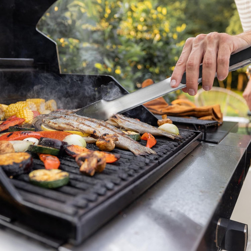 Juego De Herramientas De Barbacoa De 18 Pulgadas Con Espátul