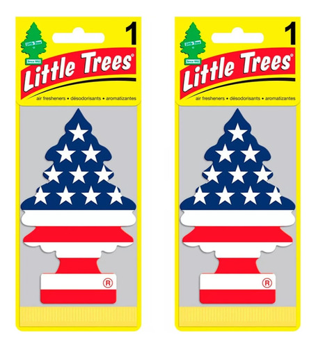 Little Trees Aromatizante Cheirinho Carro Vanilla Eua 2un