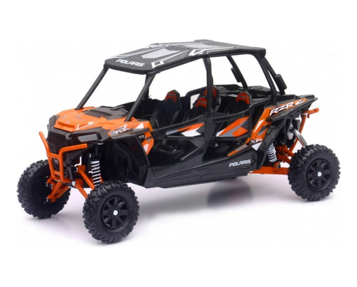 Newray 1:18 Polaris Rzr Xp 4 Turbo Eps Spectra Orange