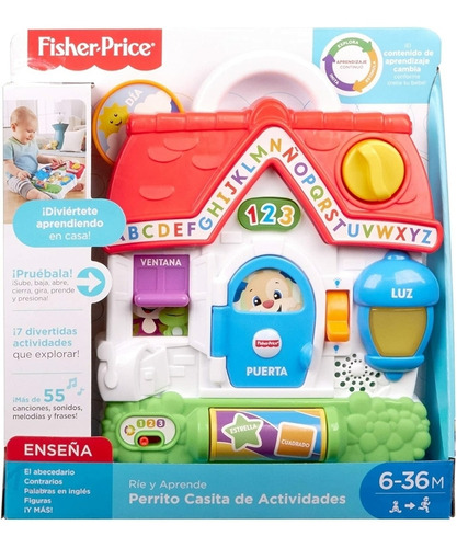 Casita De Actividades Fisher Price Ríe Y Aprende Perrito