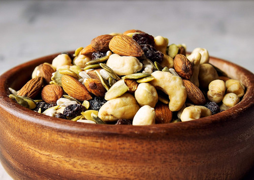Mezcla Orgánica De Semillas Crudas, Nueces Y Pasas, 1 Libra:
