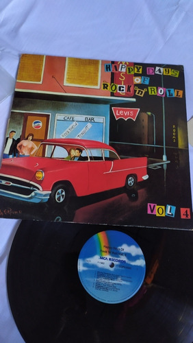 Happy Days Of Rock N Roll Vol 4 Disco De Vinil Importado Usa
