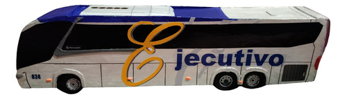 Autobús Ejecutivo Marcopolo G7 Hecho En Papel Ilustración 