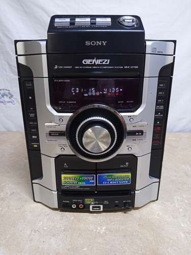 Módular Sony Genezi Gt55 Jalando Casi Al 100 Leer Descripci Negro 225 W (Usado)