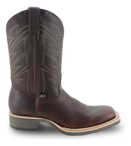 Botas Vaqueras Hombre Justin Boots Suela De Trabajo