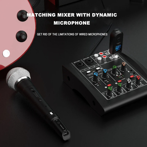 Sistema Adaptador Xlr, Transmisor Y Receptor De Micrófono I