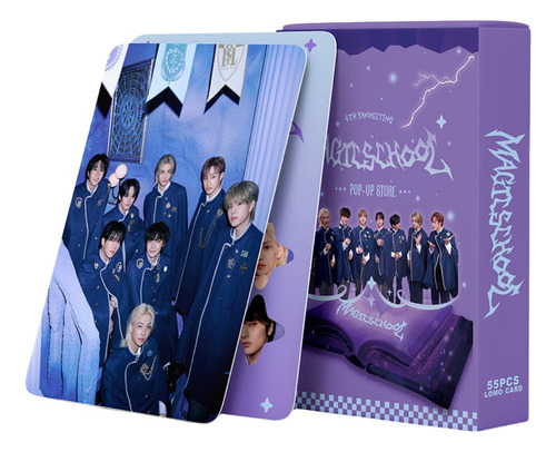 55 Photocards Stray Kids - Magic School