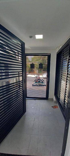 Cobertura *pronta Para Morar ** Com 3 Dormitórios(01 Suíte ) Fino Acabamento 02 Vagas À Venda, 140 M² Por R$ 465.000 - Vila Pires - Santo André/sp - Co0356