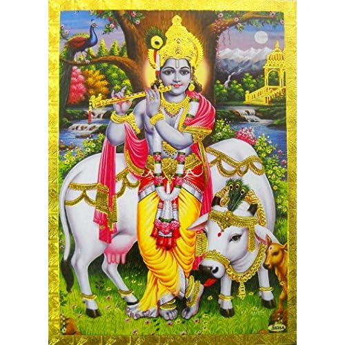 Póster/reimpresión De Krishna Vaca, Imagen De Dios Hi...