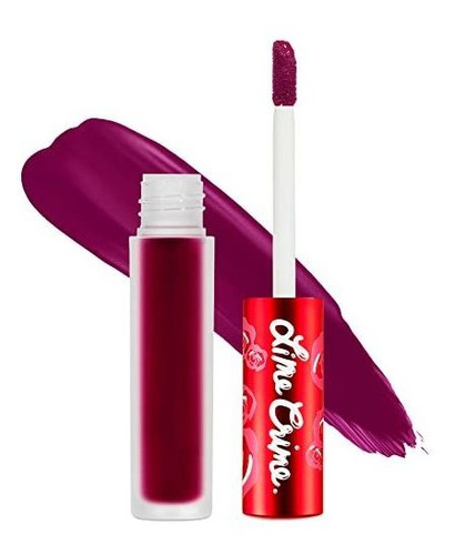 Lime Crime Velvetines Líquido Barra De Labios Mate, Elle - D