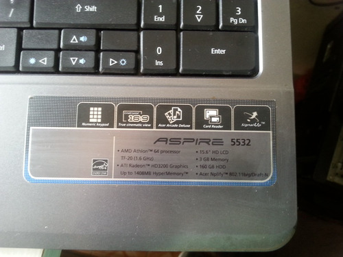 Laptop Acer Aspire 5532 Todo O Por Partes (Usado)
