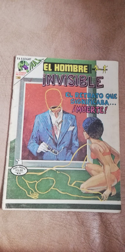 El Hombre Invisible ,mini Revistas Diferentes,novaro Aguila.