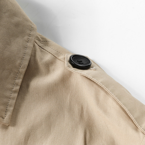 Trench Largo Tapado Forrado Eco Cuero Mujer Love Oreiro