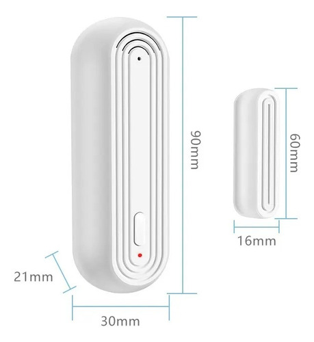 Tuya Sensor De Alarma Inteligente Wifi Para Puerta Y Ventana