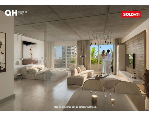 Departamento 1 Ambiente Con Parrilla Al Contrafrente En Venta - Nuñez