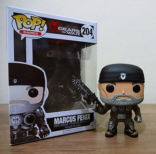 Funko Pop Games Gears Of War Marcus Fenix 204 | MercadoLivre